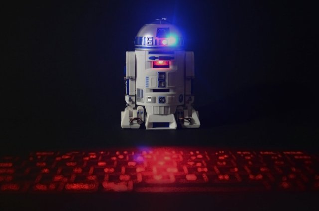 R2-D2 Virtual Keyboard
