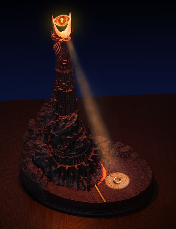 Eye Of Sauron Desk Lamp Gizmos And Gadgets